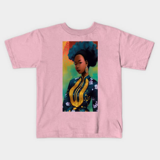 Heritage Kids T-Shirt by AnimeBlaque